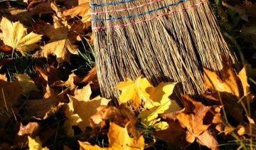 herfst in een opgeruimd huis