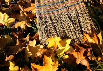 herfst in een opgeruimd huis