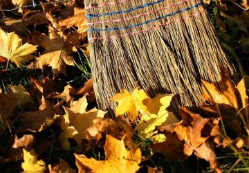 herfst in een opgeruimd huis
